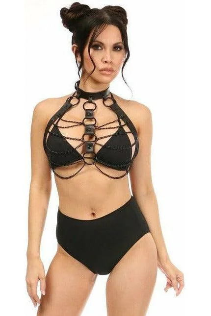 Candy Collection - Black Chain Harness