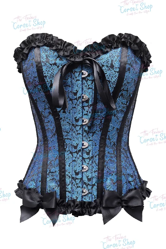 Paralluelo Brocade Burlesque Overbust Corset