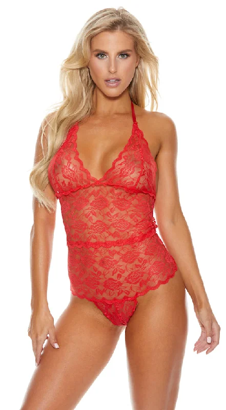 Red Lace Teddy (BOXED)