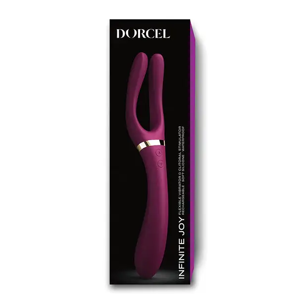 Dorcel Infinite Joy Bendable Forked Vibrator