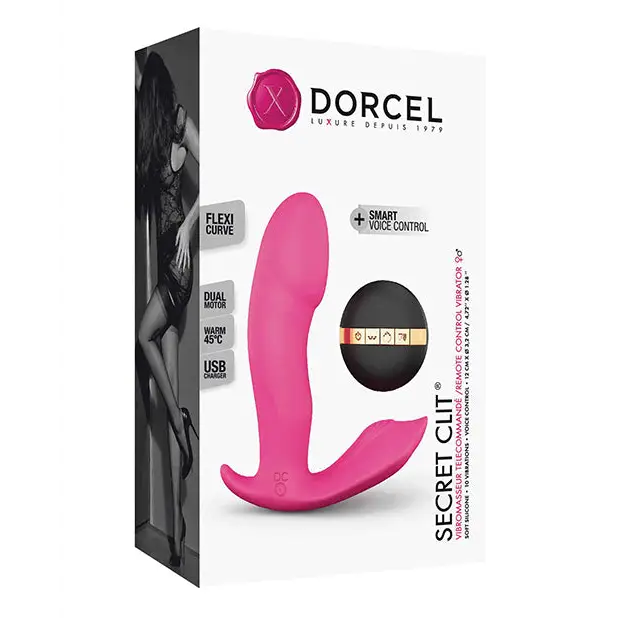 Dorcel Secret Clit Dual Stim Heating And Voice Control