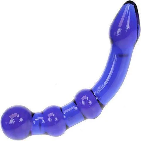 9 Inch G-Spot Glass Dildo