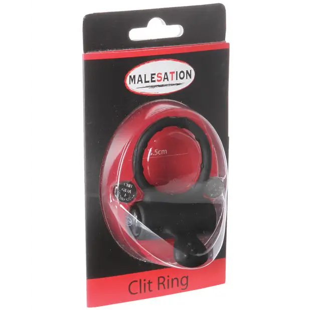 Malesation Clit Ring - Black