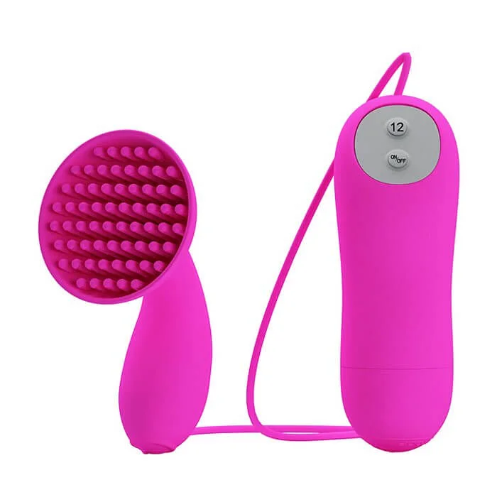 Pretty Love Brady 12 Functions Vibration Silicone Fuchsia