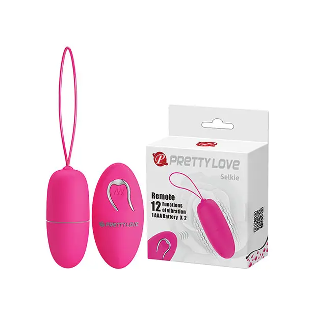 Pretty Love Selkie Battery Powered Egg - Fuchsia