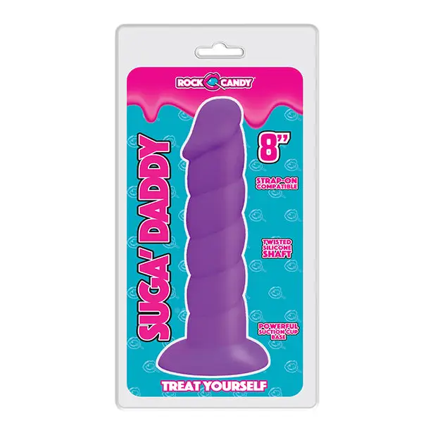 Rock Candy Suga Daddy 8" Silicone Dildo