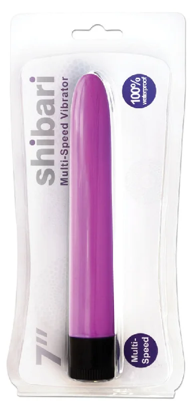 Shirabi 7 inches Multi-Speed Vibrator Pink