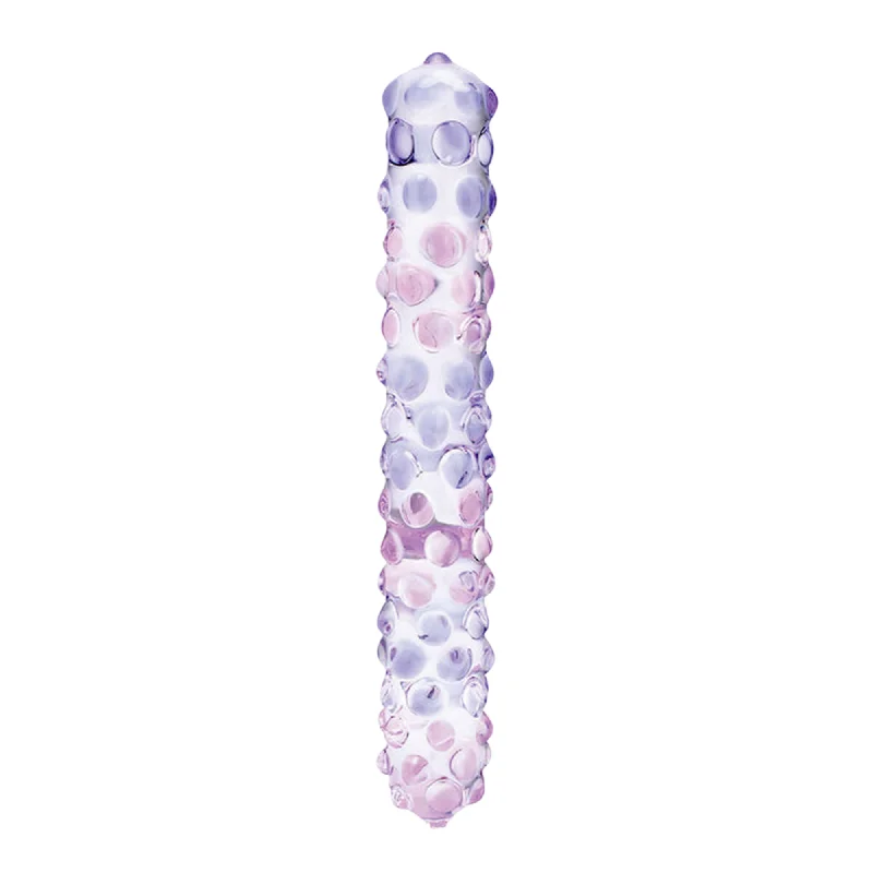 Iris Indulgence Smooth Nubby Glass G-Spot Dildo