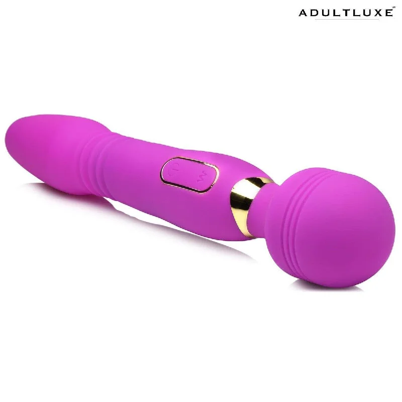 Ultra Thrust-her Deluxe Thrusting Vibrating Silicone Wand