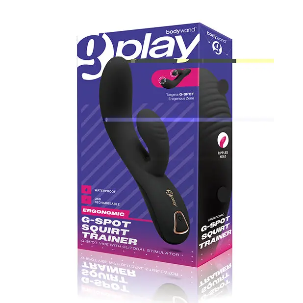 Xgen Bodywand G-play Ergonomic G-spot Squirt Trainer - Black