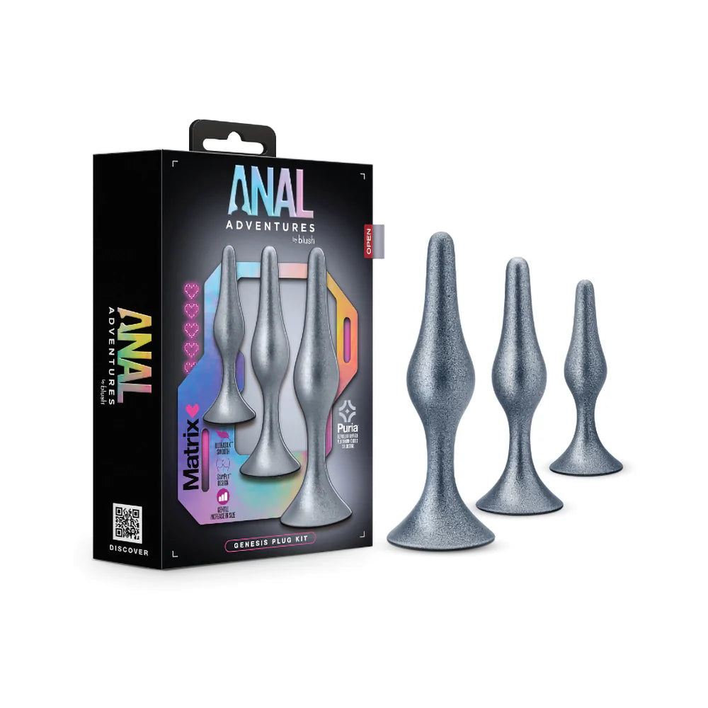 Anal Adventures Matrix Genesis Plug Kit Stellar