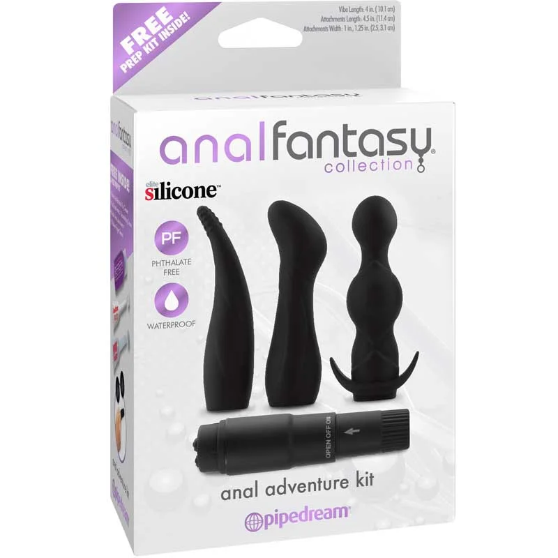 Anal Fantasy Collection Anal Adventure Kit - Black