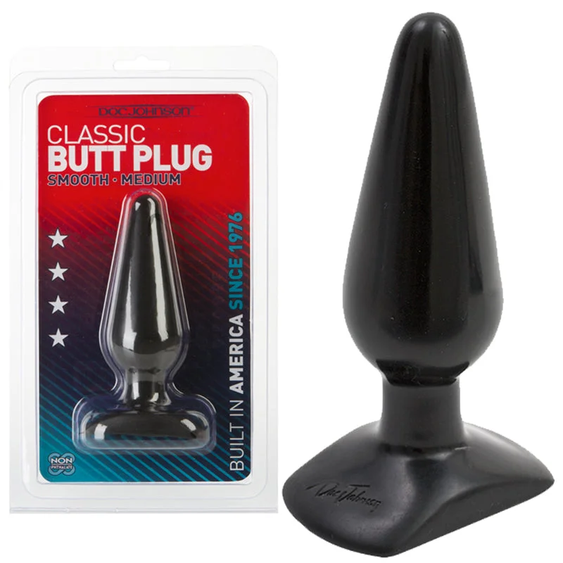 Butt Plug Black Medium