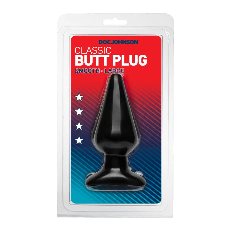 Butt Plug Black Large