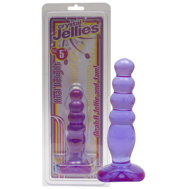 Crystal Jellies Anal Delight 5 Purple