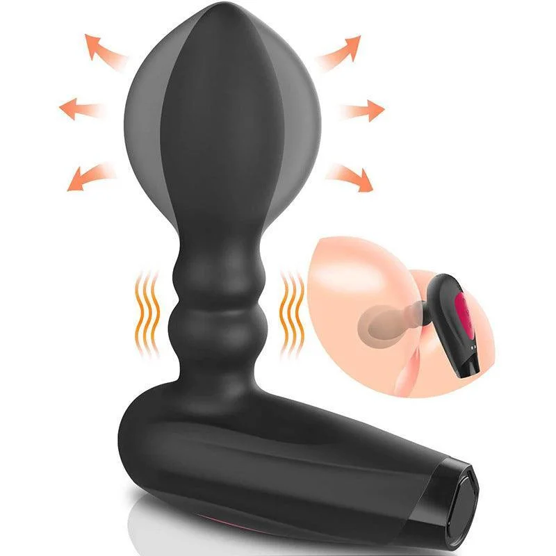 Remote Control Inflatable gay prostate vibrator