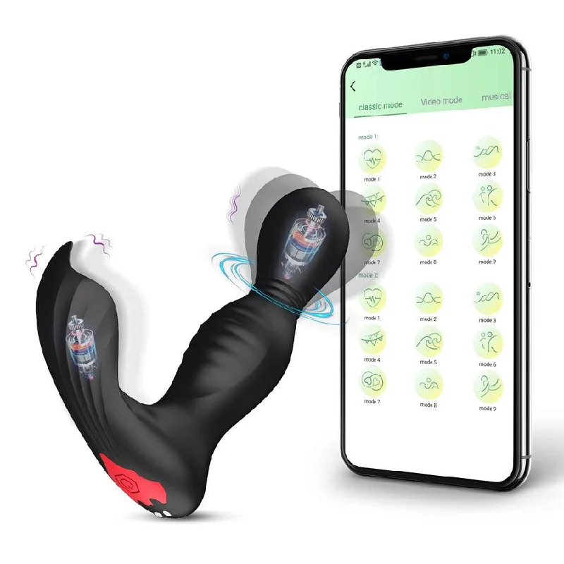 Long Distance Bluetooth Swing Prostate Massager