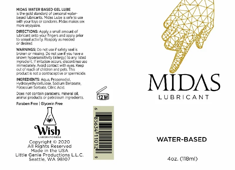 Midas Lube 4 Oz 510k