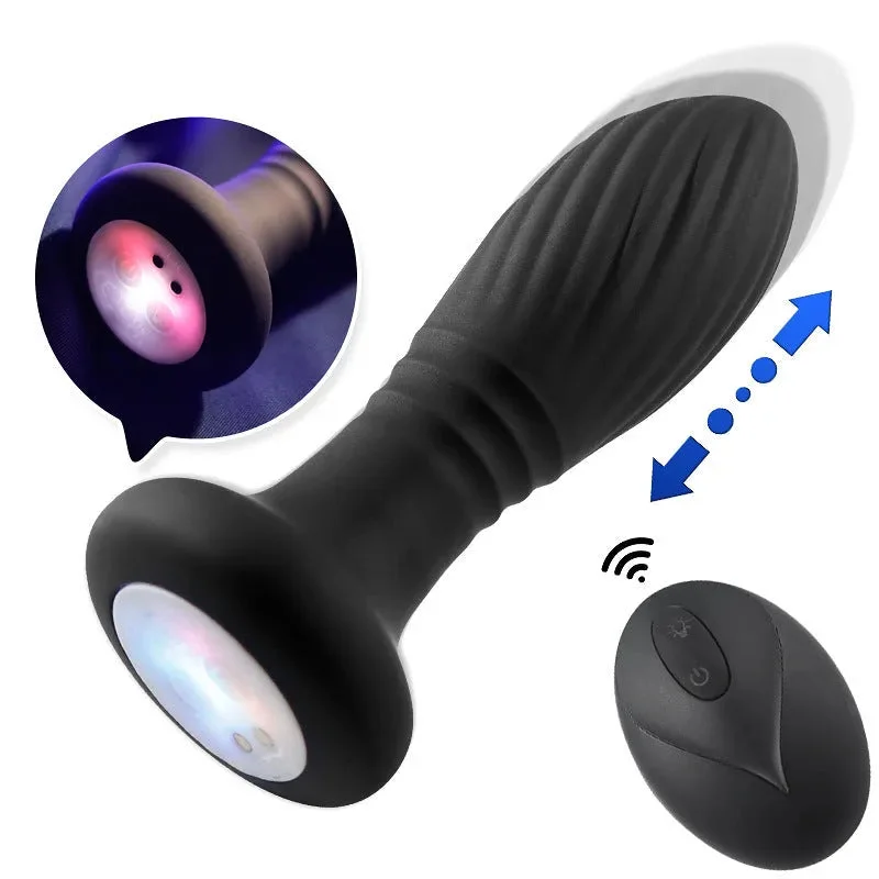 Remote Control Thrusting Anal Toy