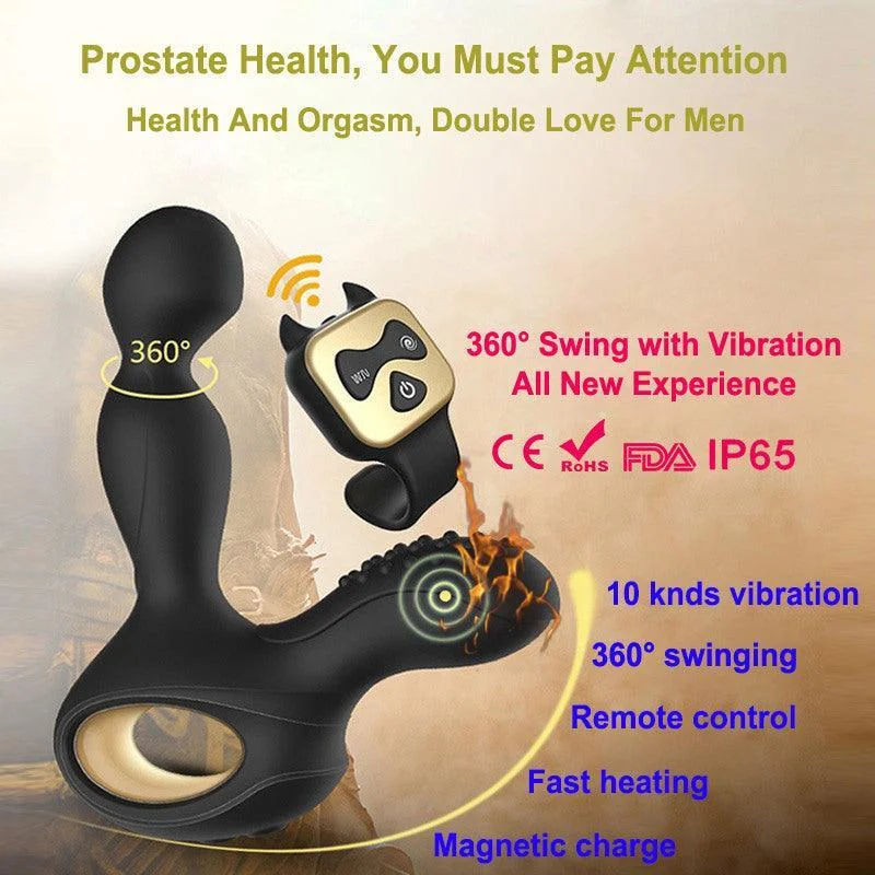 Remote Control Swing Prostate Massager