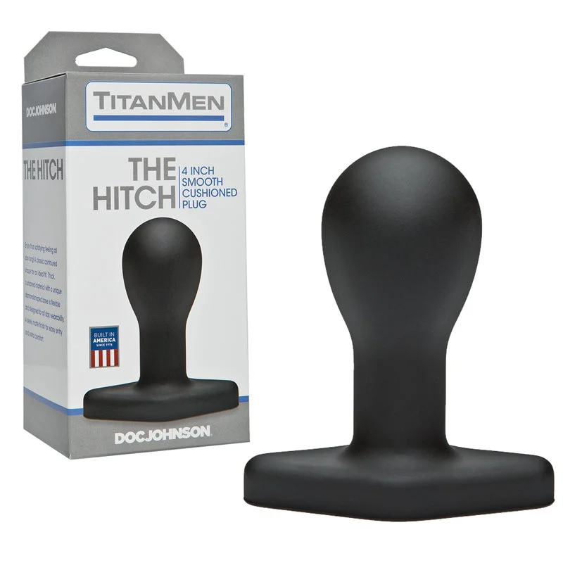 Titanmen The Hitch Black Butt Plug