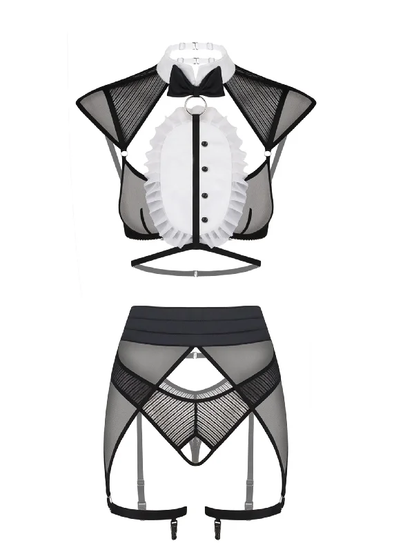 Gentlewoman Lingerie Set (Black)