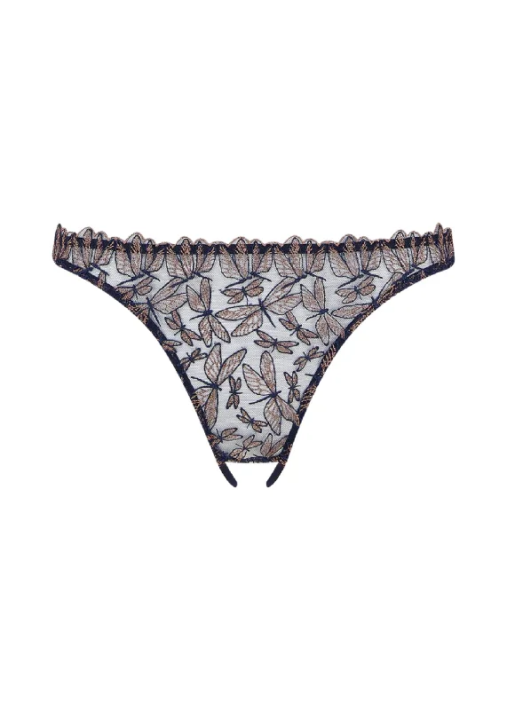 Odonata Open Knicker (Midnight Blue)